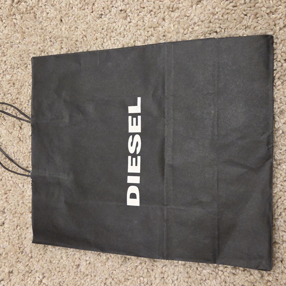 Diesel Paper Shopping Bag